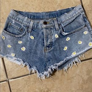 Carmar Denim Sunflower Shorts